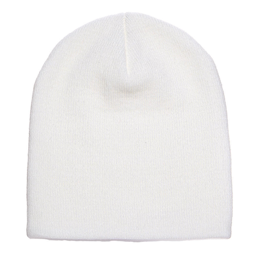 KNITTED HAT WITH LOGO WHITE 2103378892319